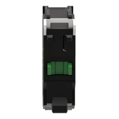 Harmony XB4, Single contact block, silver alloy, screw clamp terminal, 1 NO - Schneider Electric - ZBE101
