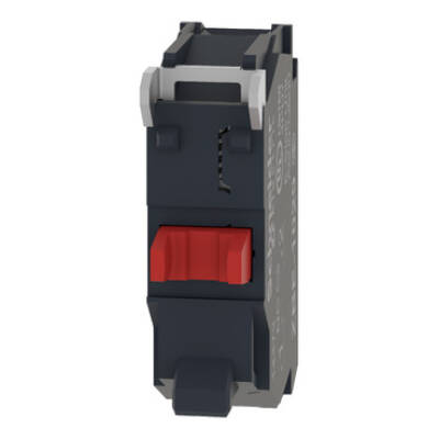single contact block for head Ø22 1NC silver alloy screw terminal for lugs - Schneider Electric - ZBE1029