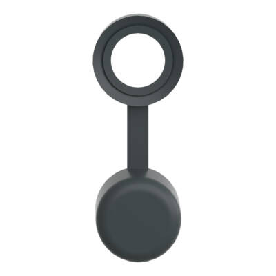 black protective cover for Ø22 pushbutton head - Schneider Electric - ZBGP