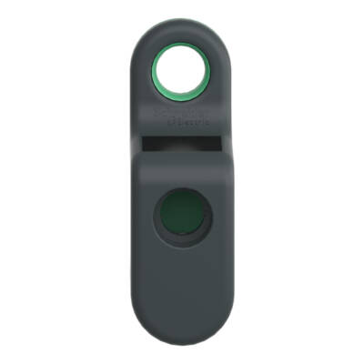 Harmony XB5R, Empty handy box for mobile use, plastic, green, 1 cut-out - Schneider Electric - ZBRM21