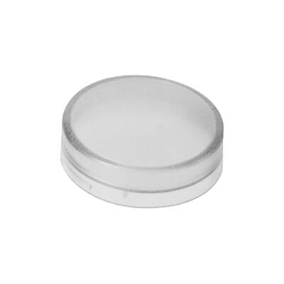 white plain lens for circular pilot light Ø22 with BA9s bulb - Schneider Electric - ZBV011