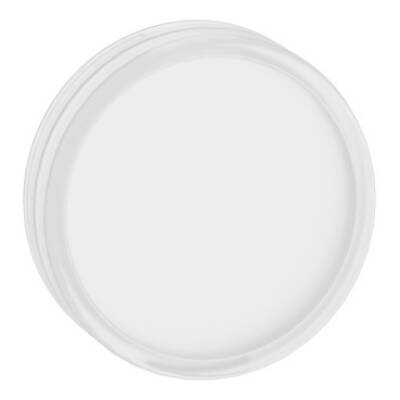 Head for pilot light, Harmony XB4, XB5, white, 22mm, universal LED, plain lens, unmarked - Schneider Electric - ZBV0113