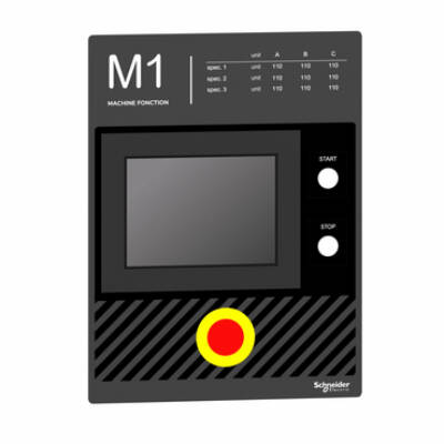 Harmony XB5,  Legend panel 300 x 400 template 1 - Schneider Electric - ZBYLEG304001