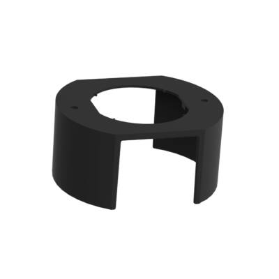 black plastic guard vertical mounting for harsh environment pushbutton - Schneider Electric - ZBZ1902