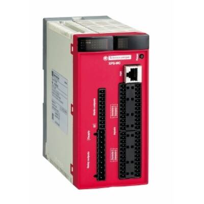 safety controller XPS-MC - 24 V DC - 32 input - 46 LEDs signalling - Telemecanique - XPSMC32Z