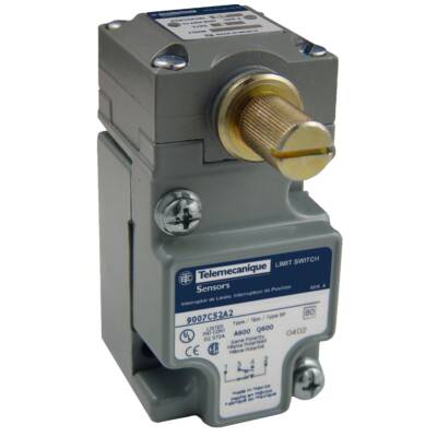 Limit switch, 9007, 9007C compact 1 NO/NC, rotary head, CW+CCW, low differential - Telemecanique Sensors - 9007C52A2M11