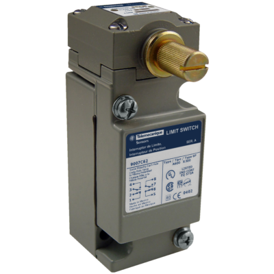 9007C limit switch - 2 NO/NC - rotary head - CW+CCW - maintained - Telemecanique Sensors - 9007C62CM11