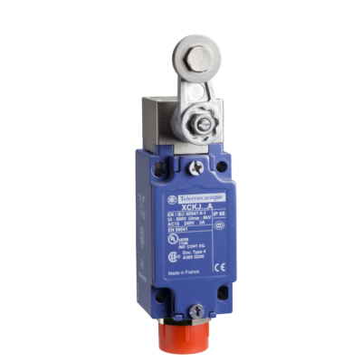 limit switch XCKJ - steel roller lever - 1NC+1NO - snap action - 7/8" - Telemecanique Sensors - XCKJ10513A