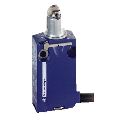 limit switch XCMD - steel roller plunger - 1NC+1NO - snap - 1 m - Telemecanique Sensors - XCMD2102L1