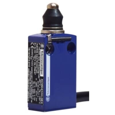 limit switch XCMD - plunger with elastomer boot - 2NC + 2NO - ATEX/IECEx - Telemecanique Sensors - XCMD4111L5EX