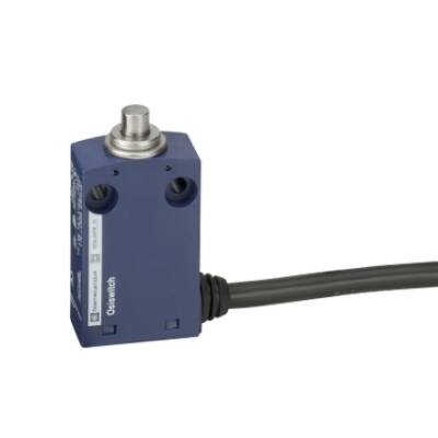 Limit switch, Limit switches XC Standard, XCMN, metal end plunger, 2NC, snap, 1 m - Telemecanique Sensors - XCMN2910L1