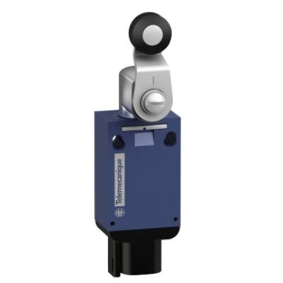 Limit switch, Limit switches XC Standard, XCMD, plastic lever, 1NC+1 NO, snap, DT04 4P - Telemecanique Sensors - XCMV2115D44