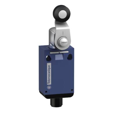 Limit switch, Limit switches XC Standard, XCMD, plastic lever, 1NC+1 NO, snap, M12 - Telemecanique Sensors - XCMV2115M12