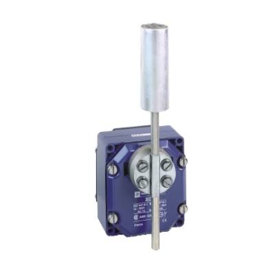 limit switch XCRT - metal enclosure zinc plated steel roller with lever - 2C/O - Telemecanique Sensors - XCRT115