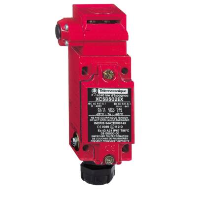 Safety switch, Telemecanique Safety switches XCS, metal key operated XCSA, NC + 2 NO slow break, ATEX/IECEx - Telemecanique Sensors - XCSB502EX