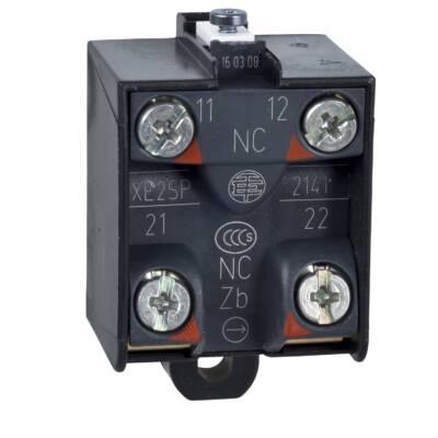 limit switch contact block - 2NC - snap action, simultaneous - Telemecanique Sensors - XE2SP2141