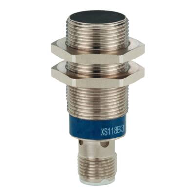 inductive sensor XS1 M18 - L50mm - brass - Sn8mm - 12..24VDC - M12 - Telemecanique Sensors - XS118B3NAM12