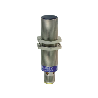 inductive sensor XS1 M18 - L60mm - brass - Sn5mm - 12..24VDC - M12 - Telemecanique Sensors - XS1M18PC410D