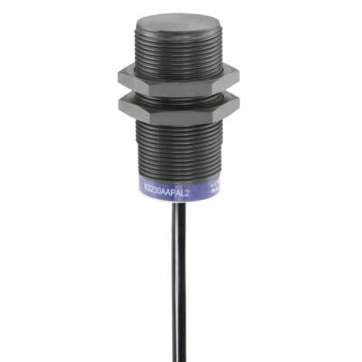 inductive sensor XS2 M30 - L60mm - PPS - Sn22mm - 24..240VAC/DC - cable 2m - Telemecanique Sensors - XS230AAMAL2