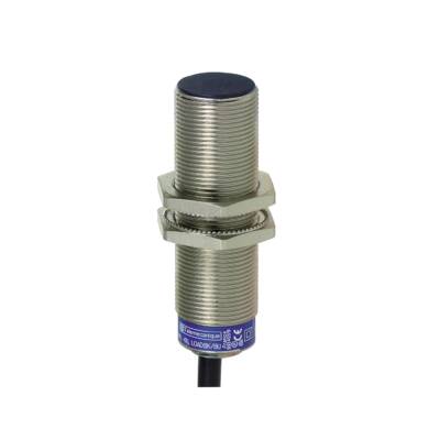 inductive sensor XS2 M18 - L60mm - brass - Sn8mm - 24..240VAC/DC - cable 2m - Telemecanique Sensors - XS2M18MB250