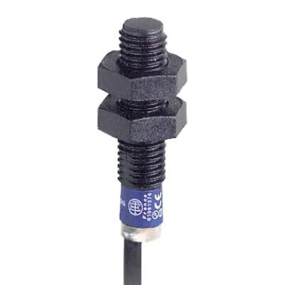 inductive sensor XS4 M8 - L33mm - PPS - Sn2.5mm - 12..24VDC - cable 2m - Telemecanique Sensors - XS4P08PA340