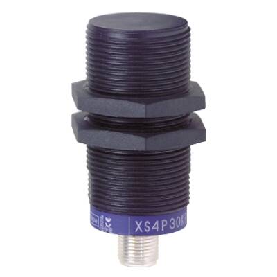 inductive sensor XS4 M30 - L70mm - PPS - Sn15mm - 24..240VAC/DC - 1/2" - Telemecanique Sensors - XS4P30MA230K