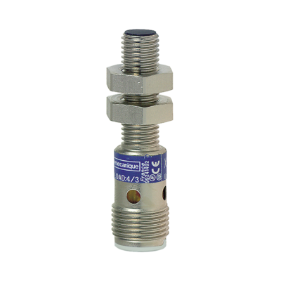 inductive sensor XS5 M8 - L45mm - stainless - Sn1.5mm - 12..24VDC - M12 - Telemecanique Sensors - XS508B1PBM12