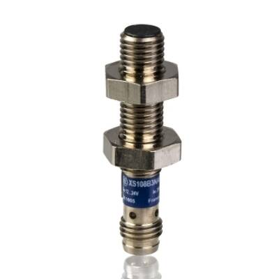 inductive sensor XS5 M8 - L42mm - stainless - Sn1.5mm - 12..24VDC - M8 - Telemecanique Sensors - XS508B1PBM8