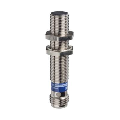 inductive sensor XS5 M12 - L50mm - brass - Sn2mm - 12..24VDC - M12 - Telemecanique Sensors - XS512B1PBM12