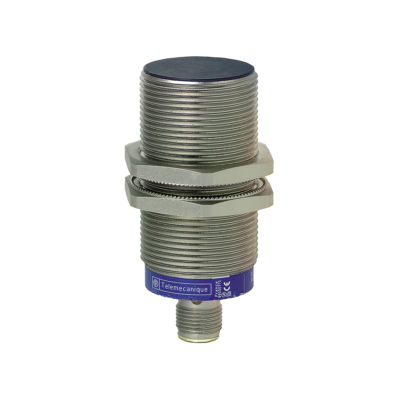 inductive sensor XS5 M30 - L74mm - brass - Sn10mm - 12..48VDC - M12 - Telemecanique Sensors - XS530BLPAM12