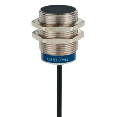 inductive sensor XS6 M30 - L74mm - brass - Sn15mm - 12..48VDC - M12 - Telemecanique Sensors - XS630B1PAM12TF