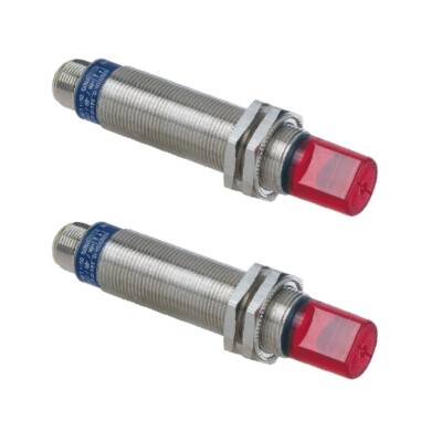 photo-electric sensor - XU2 - thru beam - 90° - Sn 15m - 12..24VDC - M12 - Telemecanique Sensors - XU2N18NP341WD