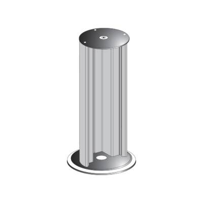 Column without mirror 1000 mm for safety light curtains - Hp = 610 mm - Telemecanique Sensors - XUSZSC105