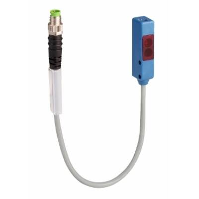 photo-electric sensor - XUY 989 - polarised - Sn 1m - 12..24VDC - M8 - Telemecanique Sensors - XUYBCO989SP