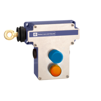 latching emergency stop rope pull switch - without pilot light - Telemecanique Sensors - XY2CE2C396TK