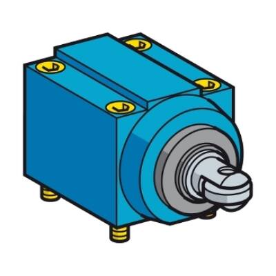 limit switch head ZC2J - side steel roller plunger horizontal - Telemecanique Sensors - ZC2JE64