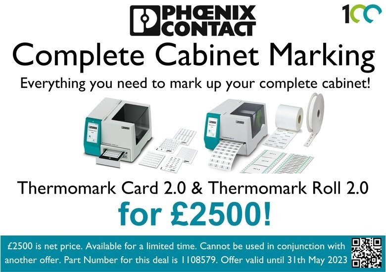 Thermomark Card 2.0 & Thermomark Roll 2.0 for £2500